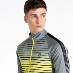 Dare 2b AEP Virtuous Polaire De Randonnée Zippé à Manches Courtes Pour Homme - Vert -Vélo Mania aep virtuous polaire de randonnee zippe a manches courtes pour homme vert 3