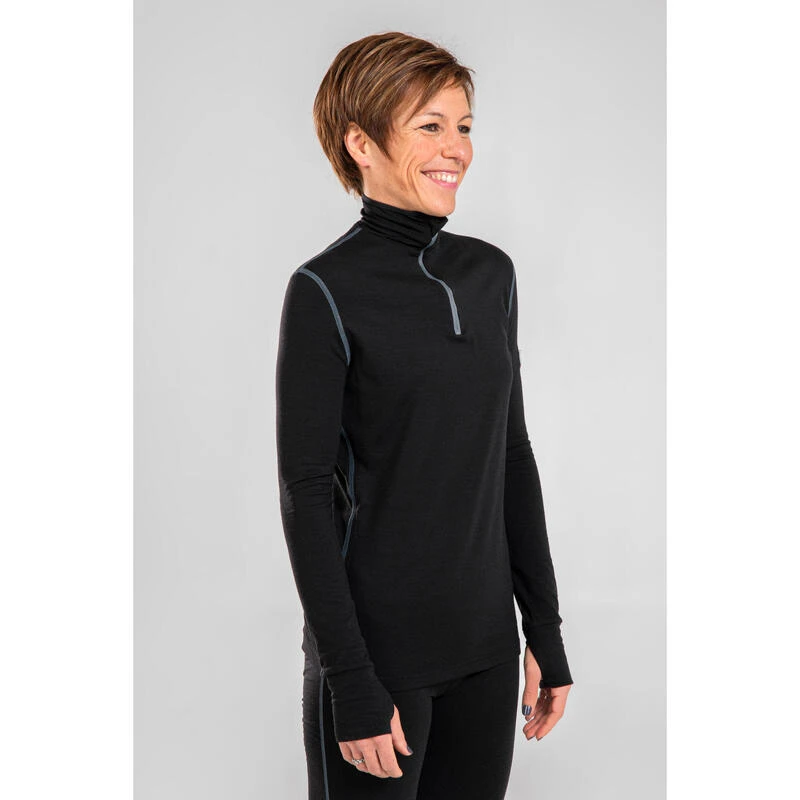 BASE LAYER POUR FEMME EN LAINE MERINOS -10 +10°C 4 BASE LAYER POUR FEMME EN LAINE MERINOS -10 +10°C – Image 2