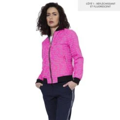 Bomber Réversible Et Réfléchissant Cascadeuse