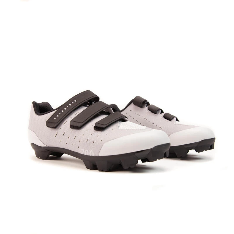 Rockrider Chaussures VTT RACE 700 Gris 4 Rockrider Chaussures VTT RACE 700 Gris – Image 2