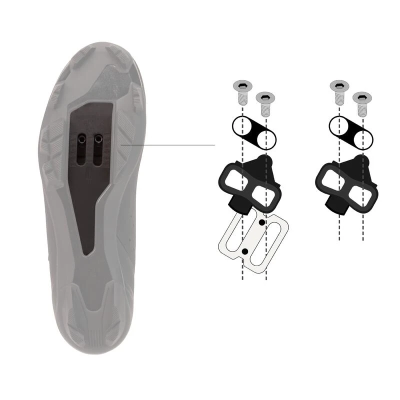 Rockrider Chaussures VTT RACE 700 Gris 7 Rockrider Chaussures VTT RACE 700 Gris – Image 5