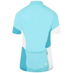 Dare 2b Compassion II Maillot De Fitness Zippé à Moitié Pour Femme - Bleu -Vélo Mania compassion ii maillot de fitness zippe a moitie pour femme bleu 2