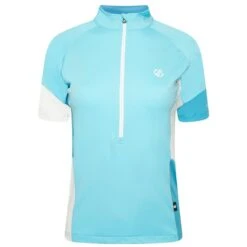 Dare 2b Compassion II Maillot De Fitness Zippé à Moitié Pour Femme - Bleu