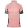 Dare 2b Compassion II Maillot De Fitness Zippé à Moitié Pour Femme - Rose -Vélo Mania compassion ii maillot de fitness zippe a moitie pour femme rose