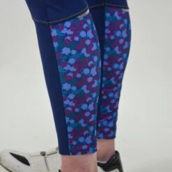 Cuissard Long Cyclisme Femme Bleu Ecoresponsable 9 Cuissard Long Cyclisme Femme Bleu Ecoresponsable -Vélo Mania cuissard long cyclisme femme bleu ecoresponsable 2