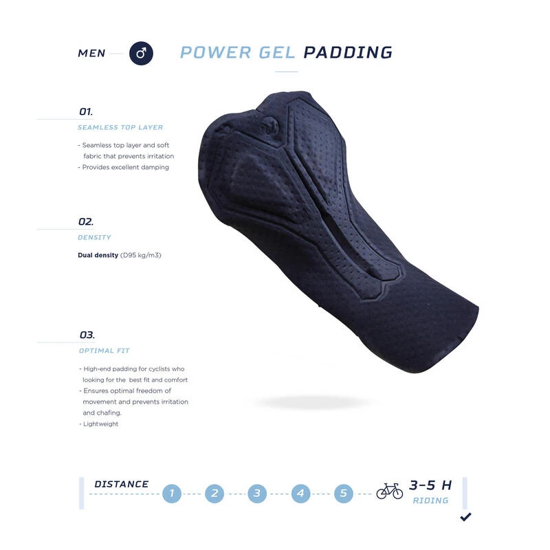 Rogelli Cuissard Long Velo Homme - Ultracing 4 Rogelli Cuissard Long Velo Homme - Ultracing – Image 2