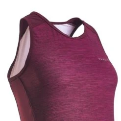 DEBARDEUR VELO 500 FEMME BORDEAUX -Vélo Mania debardeur velo 500 femme bordeaux 3