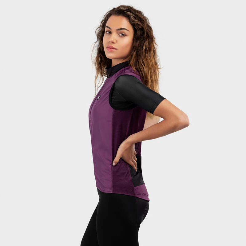 Gilet Coupe-vent Vélo V1 Col 5 Gilet Coupe-vent Vélo V1 Col – Image 3