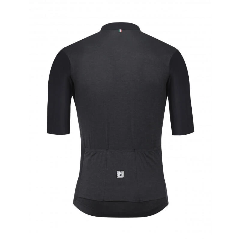 Santini Gravel - Maillot - Unisex - Noir - Vélo 4 Santini Gravel - Maillot - Unisex - Noir - Vélo – Image 2