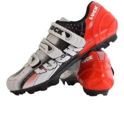 Luck Extreme | Chaussures VTT Rouge Homme -Vélo Mania luck extreme chaussures vtt rouge homme 2