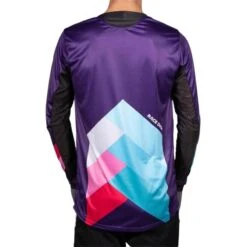Stay Strong Maillot BMX Manches Longues Staystrong - Chevron Violet -Vélo Mania maillot bmx manches longues staystrong chevron violet 2