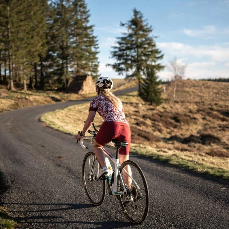 Maillot Cyclisme Femme Bordeaux Ecoresponsable 7 Maillot Cyclisme Femme Bordeaux Ecoresponsable – Image 5