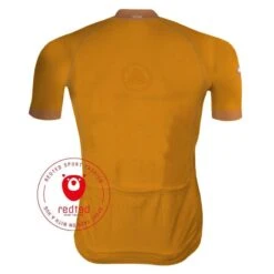 Maillot Cyclisme VIKING Orange - REDTED -Vélo Mania maillot cyclisme viking orange redted 1