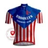 MAILLOT CYCLISME VINTAGE BROOKLYN - REDTED -Vélo Mania maillot cyclisme vintage brooklyn redted