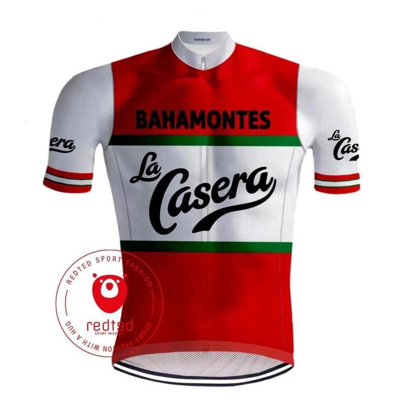 Maillot Cyclisme Vintage La Casera - RedTed 3 Maillot Cyclisme Vintage La Casera - RedTed