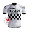 MAILLOT CYCLISME VINTAGE PEUGEOT BLANC - REDTED -Vélo Mania maillot cyclisme vintage peugeot blanc redted