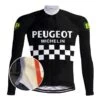 Maillot Cyclisme Vintage Peugeot (POLAIRE) - REDTED – Noir 2 Maillot Cyclisme Vintage Peugeot (POLAIRE) - REDTED – Noir -Vélo Mania maillot cyclisme vintage peugeot polaire redted noir