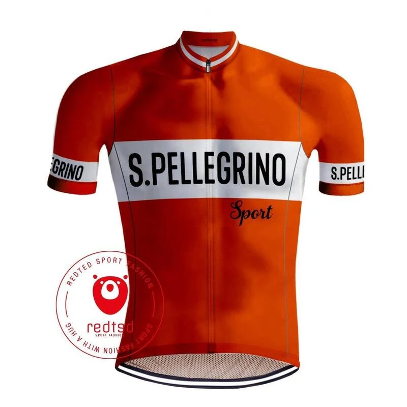 Maillot Cyclisme Vintage San Pellegrino - RedTed 3 Maillot Cyclisme Vintage San Pellegrino - RedTed
