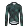 Bioracer Maillot Cycliste à Manches Longues Pour Hommes - Vert - Optic Art -Vélo Mania maillot cycliste a manches longues pour hommes vert optic art