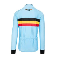 Bioracer Maillot Cycliste - Bleu - Unisexe - Officiel Equipe Belgique Tempest (2022) -Vélo Mania maillot cycliste bleu unisexe officiel equipe belgique tempest 2022 2