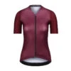 Bioracer Maillot Cycliste Icon Pour Femmes - Bordeaux - Coldblack -Vélo Mania maillot cycliste icon pour femmes bordeaux coldblack