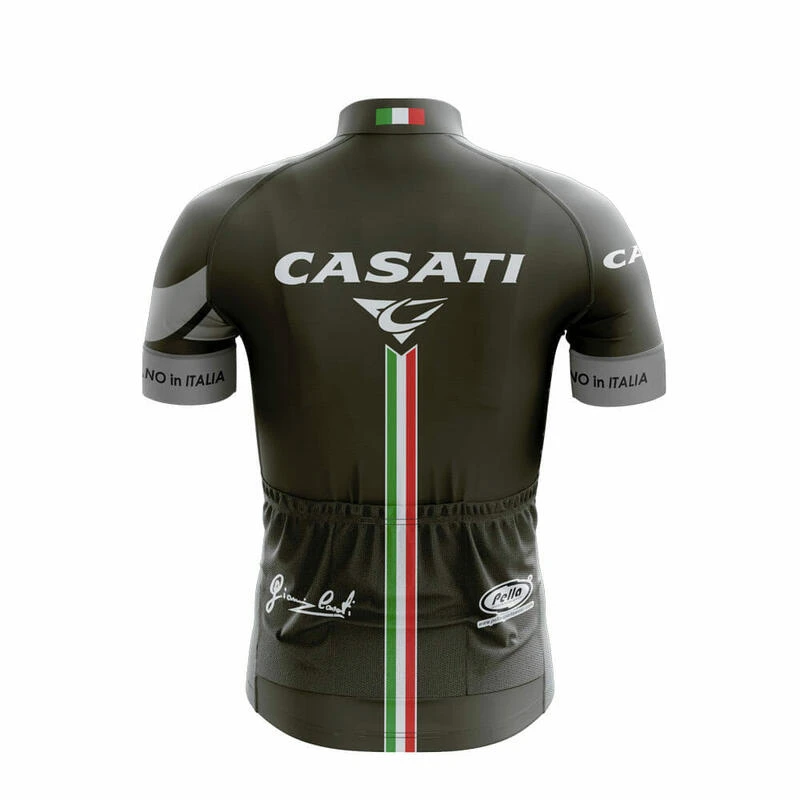 Maillot De Cyclisme à Manches Courtes Cicli Casati 4 Maillot De Cyclisme à Manches Courtes Cicli Casati – Image 2