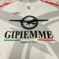 Maillot De Cyclisme à Manches Courtes Gris Gipiemme -Vélo Mania maillot de cyclisme a manches courtes gris gipiemme 2