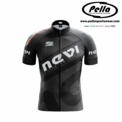 Maillot De Cyclisme à Manches Courtes Nevi Titanium -Vélo Mania maillot de cyclisme a manches courtes nevi titanium 1