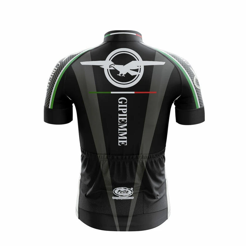 Maillot De Cyclisme à Manches Courtes Noir Gipiemme 4 Maillot De Cyclisme à Manches Courtes Noir Gipiemme – Image 2