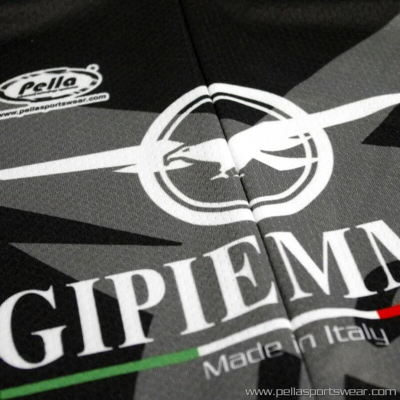 Maillot De Cyclisme à Manches Courtes Noir Gipiemme 5 Maillot De Cyclisme à Manches Courtes Noir Gipiemme – Image 3