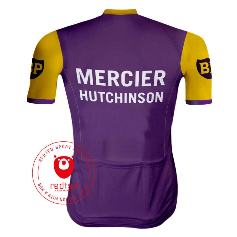 Maillot De Cyclisme Mercier Hutchinson - REDTED 4 Maillot De Cyclisme Mercier Hutchinson - REDTED – Image 2