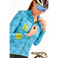 Maillot De Cyclisme Ouatiné Manches Longues Pour Femmes Bleu 8andCounting 8 Maillot De Cyclisme Ouatiné Manches Longues Pour Femmes Bleu 8andCounting -Vélo Mania maillot de cyclisme ouatine manches longues pour femmes bleu 8andcounting 1