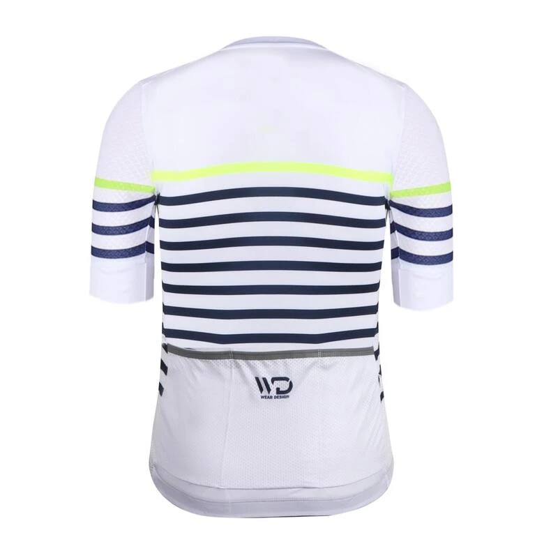Maillot De Vélo Manches Courtes MARINIERE 4 Maillot De Vélo Manches Courtes MARINIERE – Image 2
