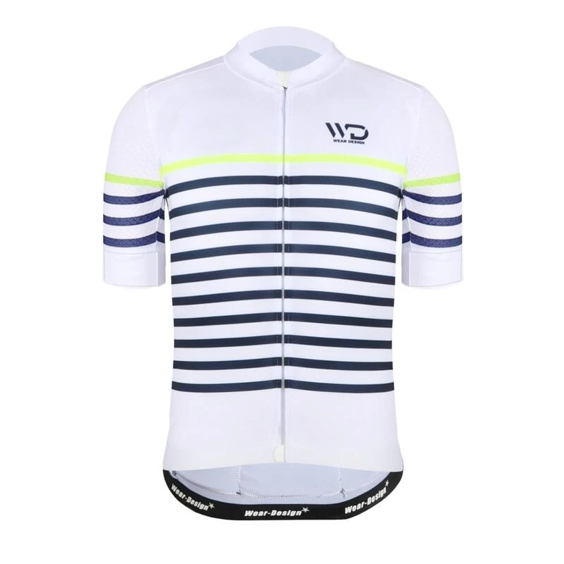 Maillot De Vélo Manches Courtes MARINIERE 3 Maillot De Vélo Manches Courtes MARINIERE