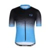 Maillot De Vélo Manches Courtes WAVE Noir/bleu 1 Maillot De Vélo Manches Courtes WAVE Noir/bleu -Vélo Mania maillot de velo manches courtes wave noirbleu