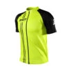 Maillot Manches Courtes Shot Unlimited Zip Jaune -Vélo Mania maillot manches courtes shot unlimited zip jaune