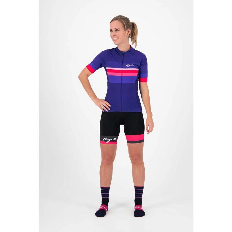 Rogelli Maillot Manches Courtes Velo Femme - Calm 5 Rogelli Maillot Manches Courtes Velo Femme - Calm – Image 3