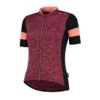 Rogelli Maillot Manches Courtes Velo Femme - Charm 2.0 -Vélo Mania maillot manches courtes velo femme charm 20