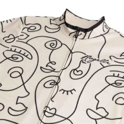 Rogelli Maillot Manches Courtes Velo Femme - Faces 10 Rogelli Maillot Manches Courtes Velo Femme - Faces -Vélo Mania maillot manches courtes velo femme faces 3