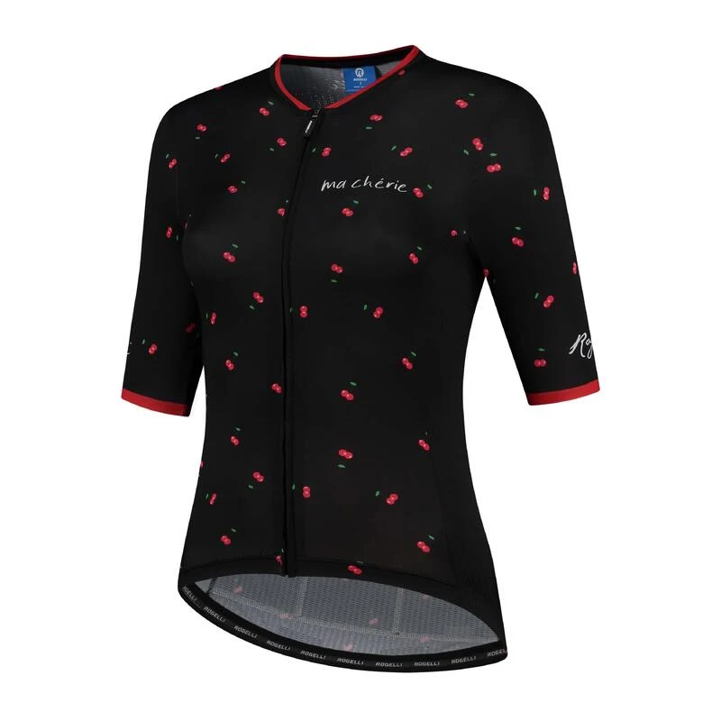 Rogelli Maillot Manches Courtes Velo Femme - Fruity 3 Rogelli Maillot Manches Courtes Velo Femme - Fruity