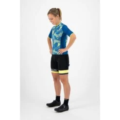 Rogelli Maillot Manches Courtes Velo Femme - Leaf -Vélo Mania maillot manches courtes velo femme leaf 2