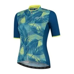 Rogelli Maillot Manches Courtes Velo Femme - Leaf