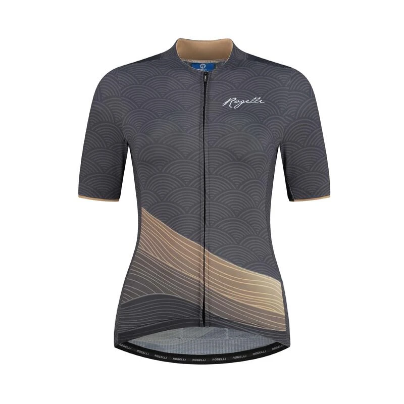 Rogelli Maillot Manches Courtes Velo Femme - Peace 3 Rogelli Maillot Manches Courtes Velo Femme - Peace