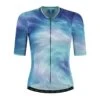 Rogelli Maillot Manches Courtes Velo Femme - Tie Dye -Vélo Mania maillot manches courtes velo femme tie dye 5