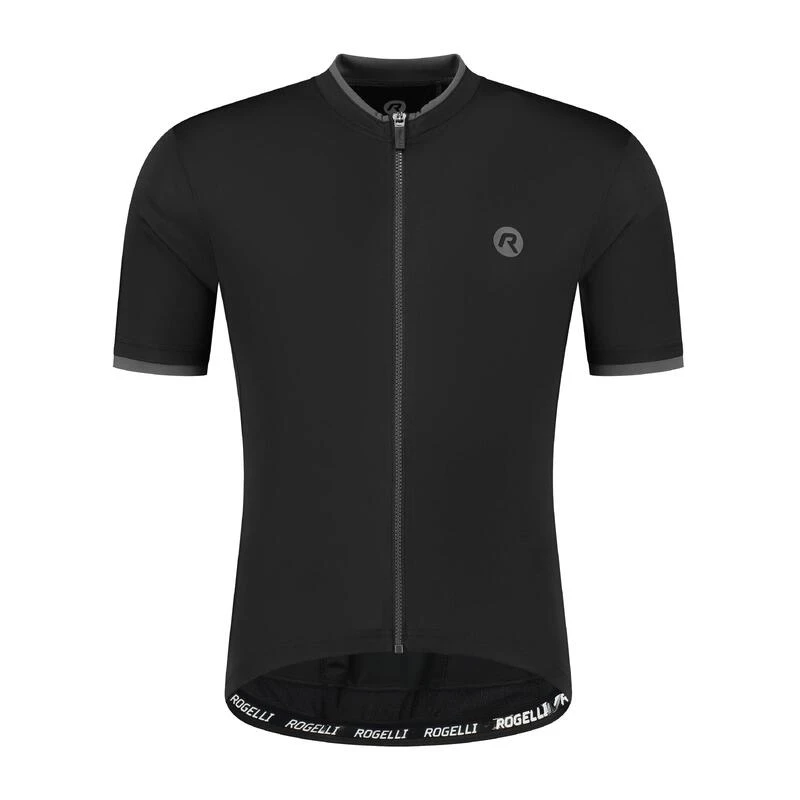 Rogelli Maillot Manches Courtes Velo Homme - Essential 3 Rogelli Maillot Manches Courtes Velo Homme - Essential
