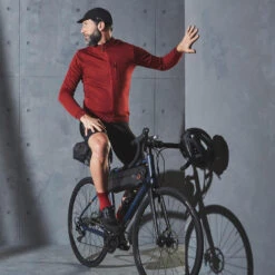 MAILLOT MANCHES LONGUE VELO ROUTE TRIBAN CYCLOTOURISTE RC900 MERINOS BRD TRIBAN -Vélo Mania maillot manches longue velo route triban cyclotouriste rc900 merinos brd triban 3