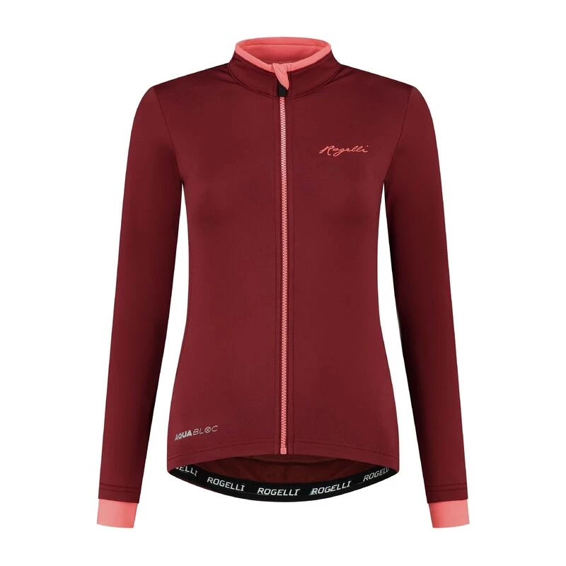 Rogelli Maillot Manches Longues Velo Femme - Essential 3 Rogelli Maillot Manches Longues Velo Femme - Essential