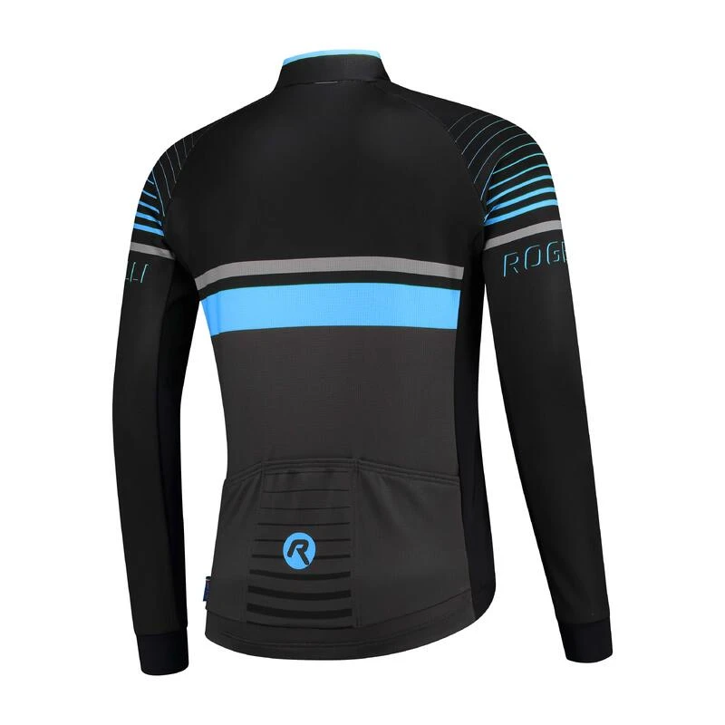Rogelli Maillot Manches Longues Velo Homme - Hero 4 Rogelli Maillot Manches Longues Velo Homme - Hero – Image 2