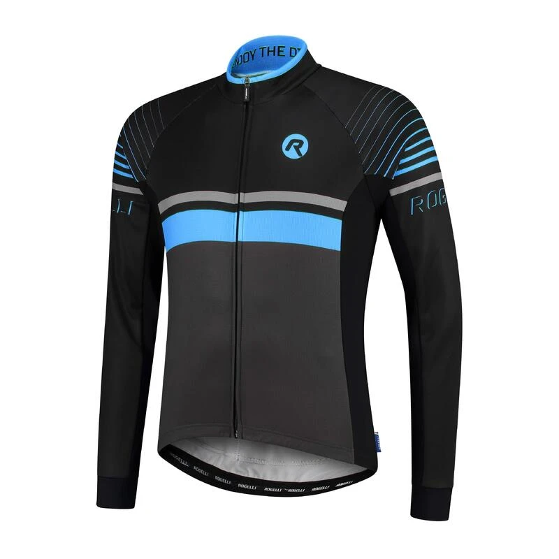 Rogelli Maillot Manches Longues Velo Homme - Hero 3 Rogelli Maillot Manches Longues Velo Homme - Hero