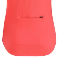 Maillot Manches Longues Vélo Route Femme 100 Corail -Vélo Mania maillot manches longues velo route femme 100 corail 3